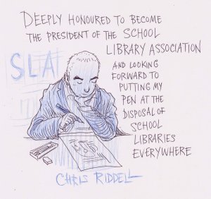 Chris Riddell SLA president